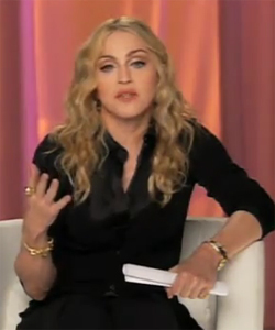 Madonna was booed in Romania