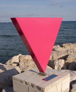 Monument against homophobia in Sitges