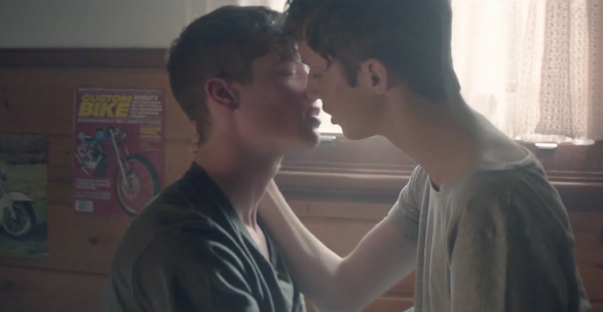 X Men Star Opens Up About First On Screen Gay Kiss In Music Video.