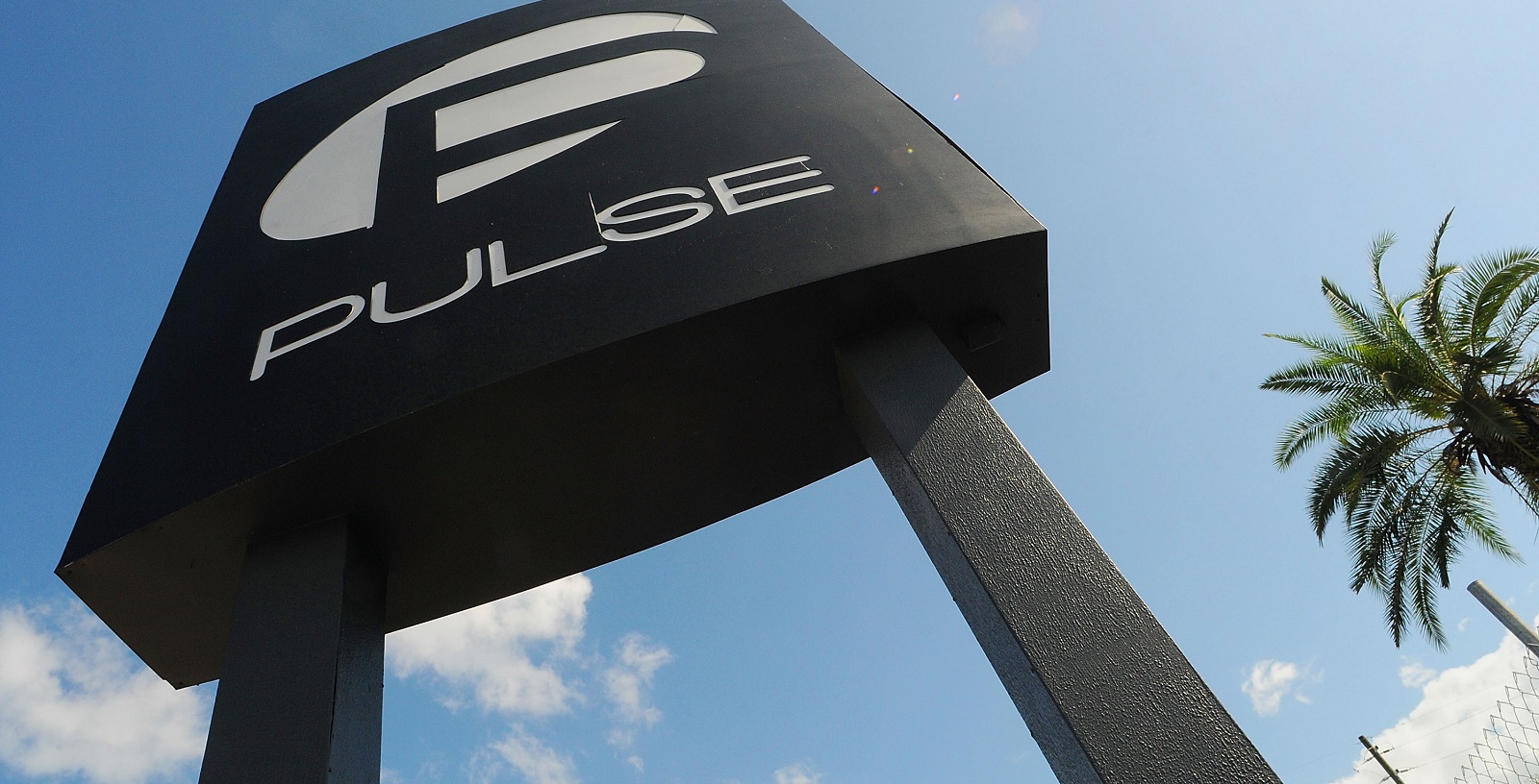 ORLANDO, FLORIDA - JUNE 21: A view of the Pulse Nightclub sign on June 21, 2016 in Orlando, Florida. Orlando community continues to mourn deadly mass shooting at gay club. The Orlando community continues to mourn the June 12 shooting at the Pulse nightclub in what is being called the worst mass shooting in American history, Omar Mir Seddique Mateen killed 49 people at the popular gay nightclub early last Sunday. Fifty-three people were wounded in the attack which authorities and community leaders are still trying to come to terms with. (Photo by Gerardo Mora/Getty Images)