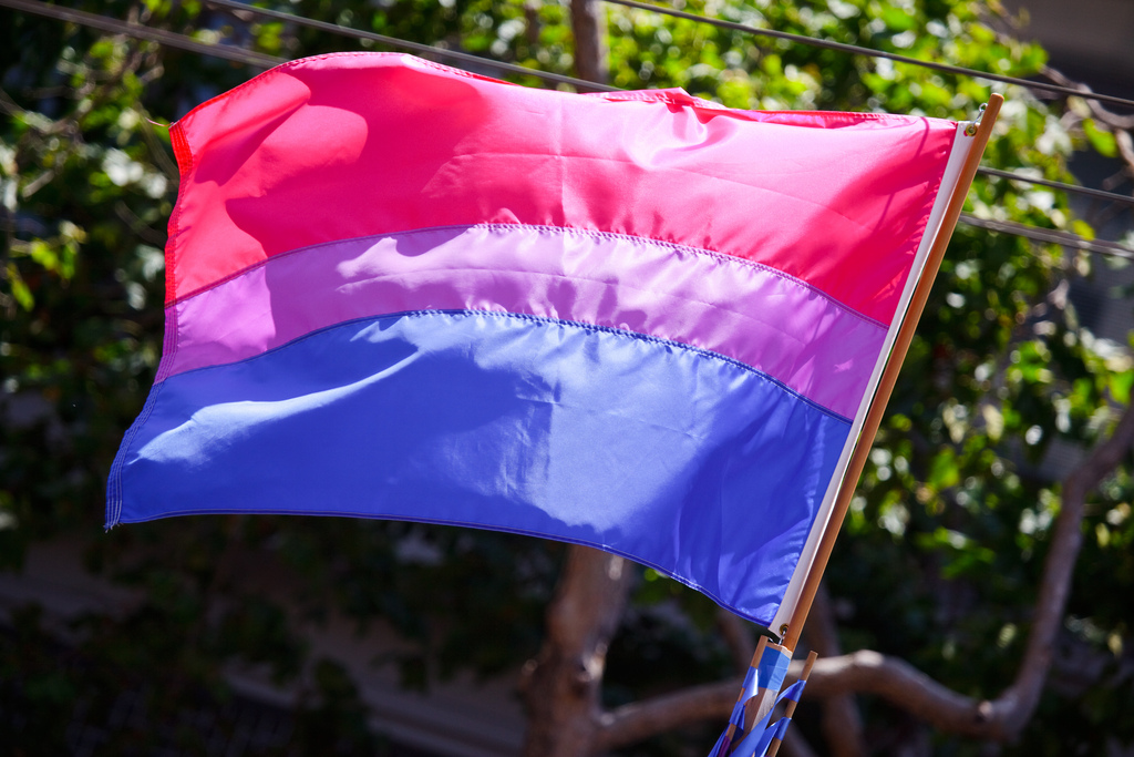 bisexual pride flag