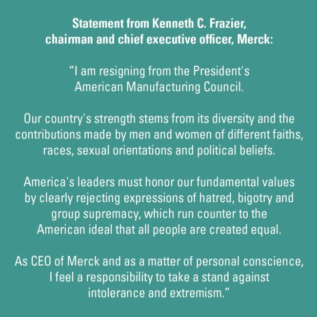Merck statements