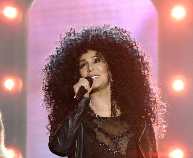 Cher performs during the 2017 Billboard Music Awards at T-Mobile Arena on May 21, 2017 in Las Vegas, Nevada. getty