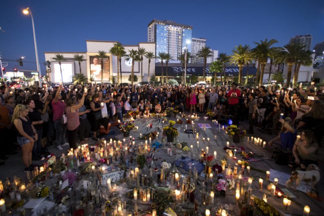 Las Vegas mourns