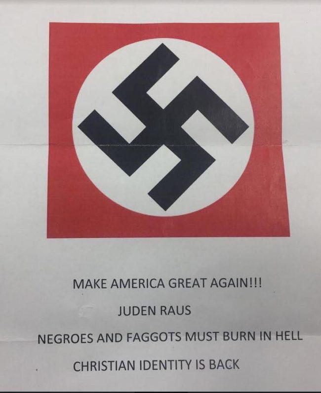 Nazi letter (Facebook//Dov Hiskind)