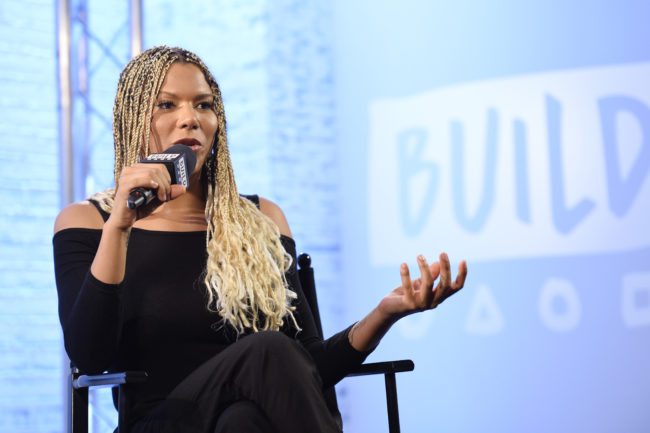 LONDON, ENGLAND - OCTOBER 11: Munroe Bergdorf during a discussion at BUILD London on October 11, 2017 in London, England. (Photo by Jeff Spicer/Getty Images)