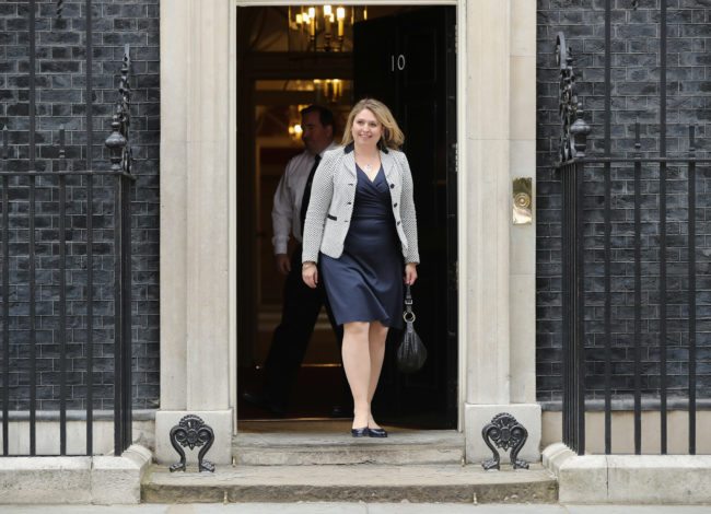 Karen Bradley leaves 10 Downing Street (Photo by Dan Kitwood/Getty Images)