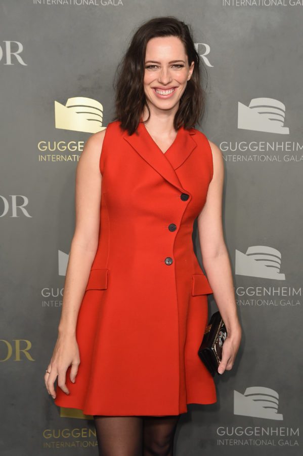 NEW YORK, NY - NOVEMBER 15:  Rebecca Hall attends the 2017 Guggenheim International Gala Pre-Party made possible by Dior on November 15, 2017 in New York City.  (Photo by Nicholas Hunt/Getty Images for Christian Dior Couture )