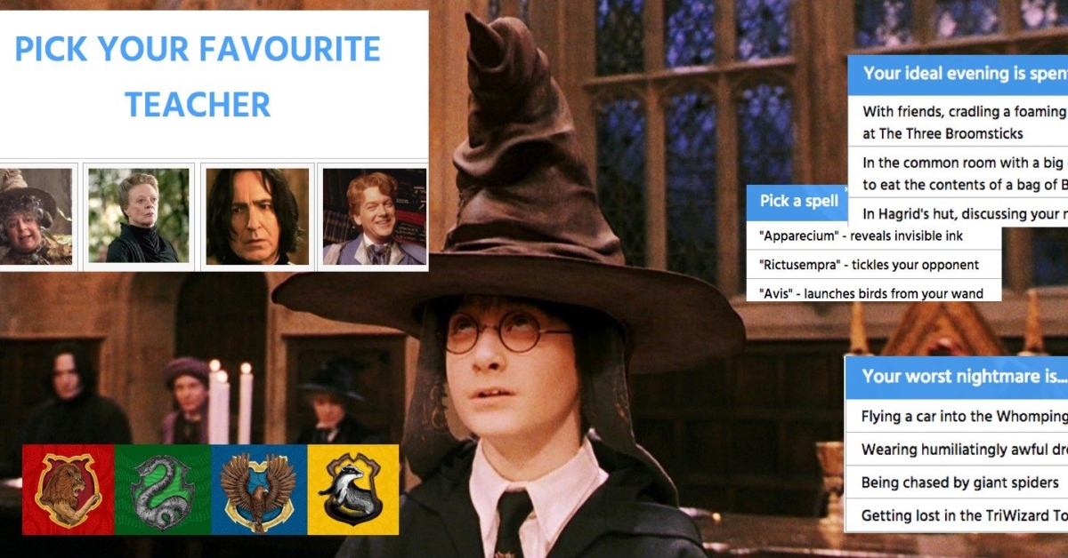 Harry Potter quiz Which Hogwarts house do you belong to