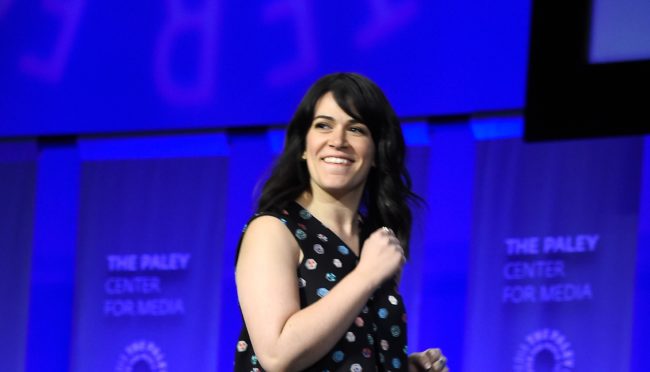 HOLLYWOOD, CA - MARCH 07: Actress Abbi Jacobson on stage at The Paley Center For Media's 32nd Annual PALEYFEST LA - A Salute To Comedy Central at Dolby Theatre on March 7, 2015 in Hollywood, California. (Photo by Frazer Harrison/Getty Images)
