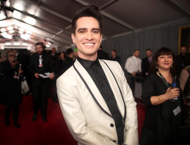 LOS ANGELES, CA - FEBRUARY 12: Singer-songwriter Brendon Urie attends The 59th GRAMMY Awards at STAPLES Center on February 12, 2017 in Los Angeles, California. (Photo by Christopher Polk/Getty Images for NARAS)