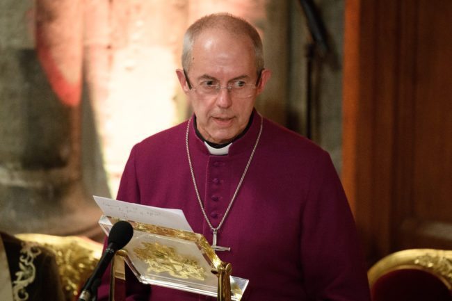 Anglican Communion: Archbishop of Canterbury Justin Welby