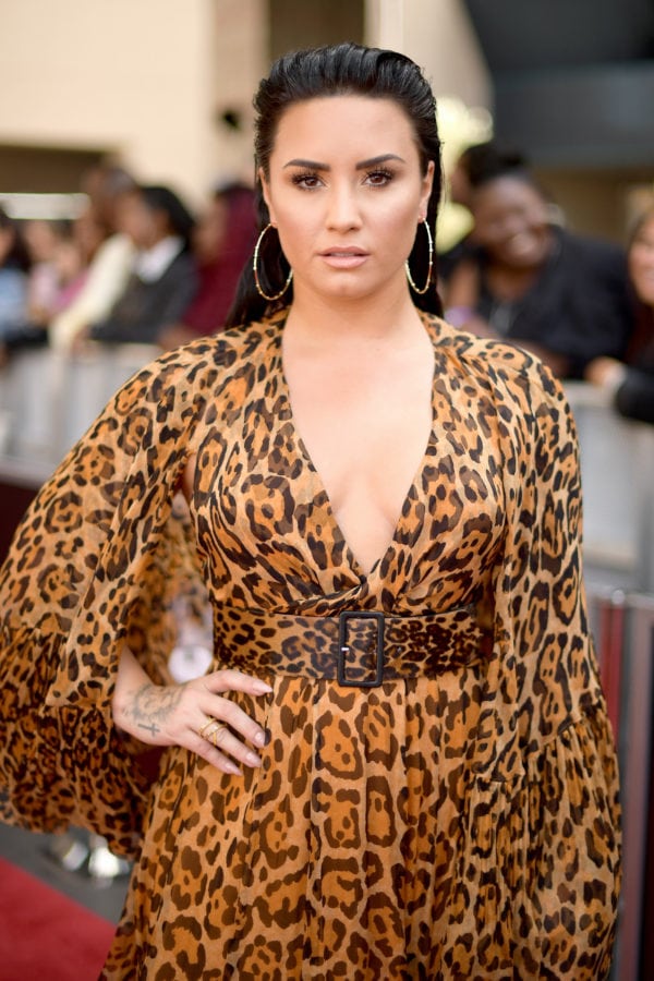 LAS VEGAS, NV - MAY 20:  Recording artist Demi Lovato attends the 2018 Billboard Music Awards at MGM Grand Garden Arena on May 20, 2018 in Las Vegas, Nevada.  (Photo by Matt Winkelmeyer/Getty Images for dcp)