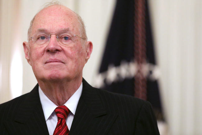 Retired US Supreme Court Justice Anthony Kennedy