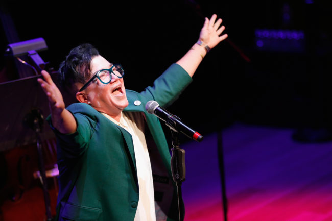 Lea DeLaria, who is an established jazz musician.