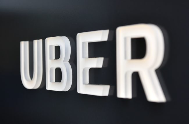 The Uber logo