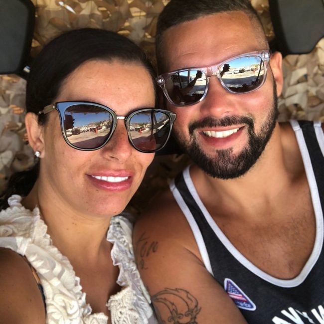 Tony Bellew and his wife, Rachael Roberts