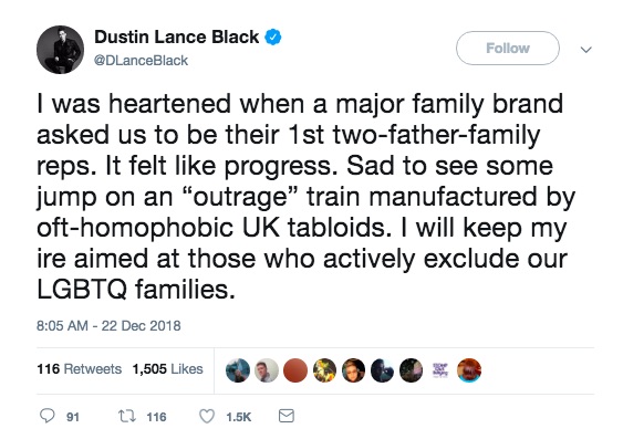 Dustin Lance Black on Twitter