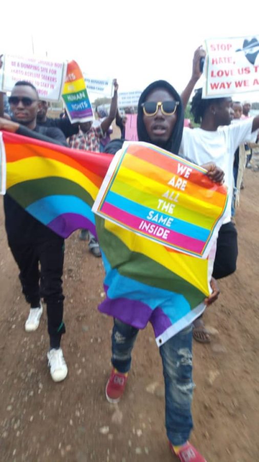 LGBT+ activists were attacked in Kakuma Kenya 