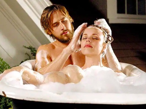 A scene from The Notebook 