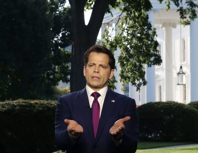 Former White House Communications Director Anthony Scaramucci, who will Jonathan Bennett in the Celebrity Big Brother house