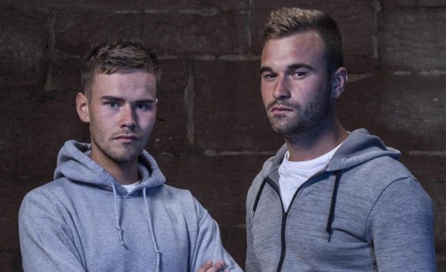 Frank and Harry Savage, two contestants on Channel 4 show Hunted
