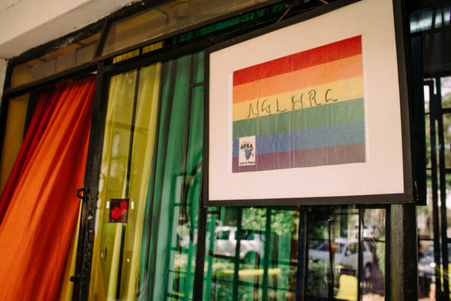 The office of NGLHRC, which is campaigning to decriminalise gay sex in Kenya