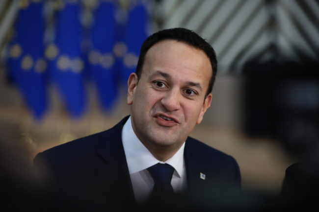 Taoiseach Leo Varadka arrives at the European Council during the two day EU summit on December 14, 2018 in Brussels, Belgium. 