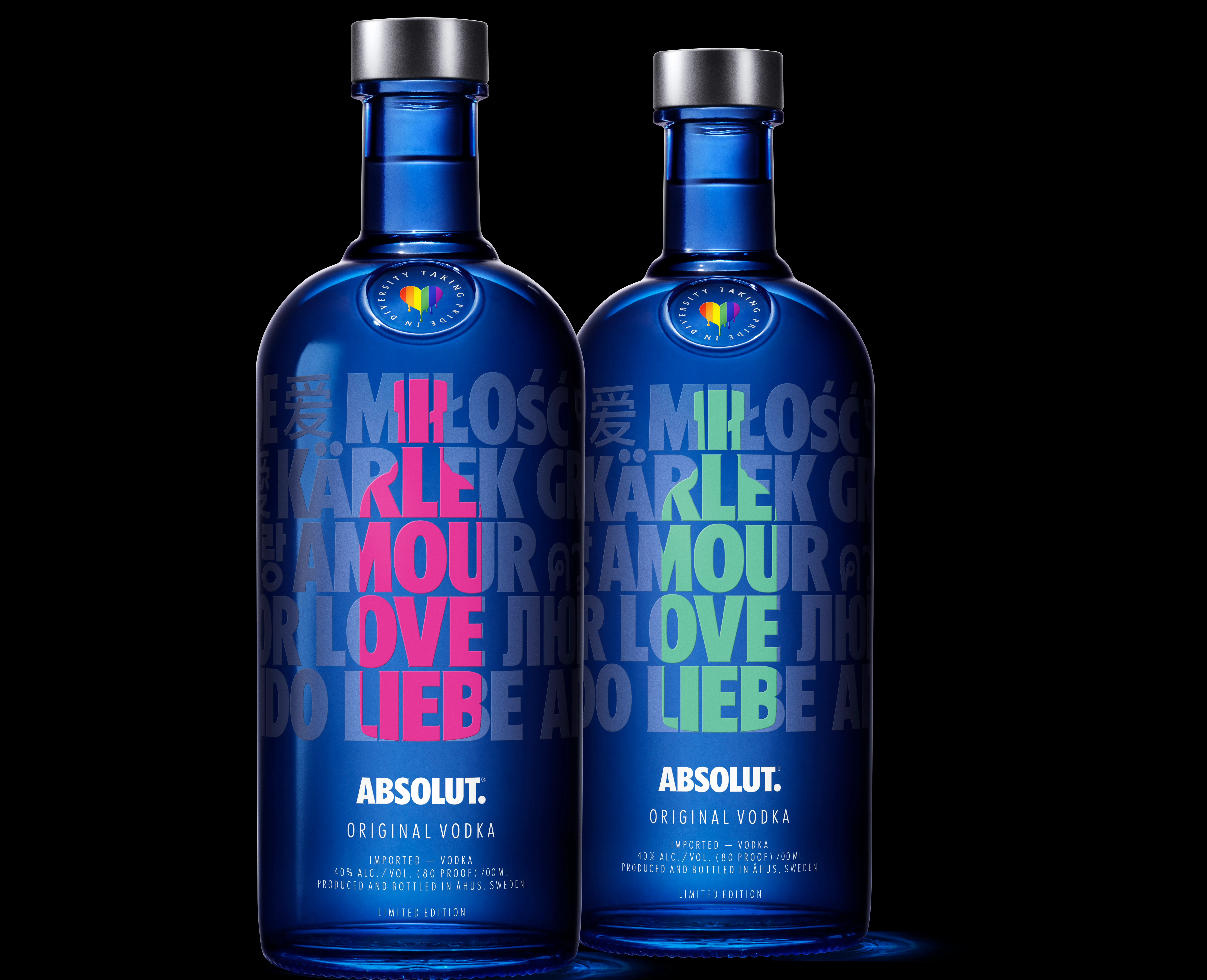 A picture of the Absolut Drop from Absolut, which is launching a campaign on how to be a better LGBT ally.