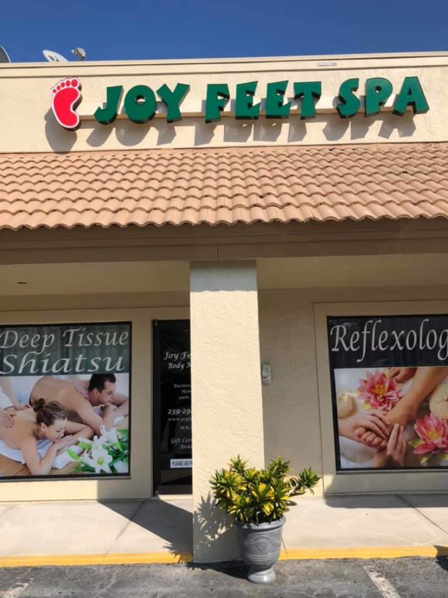 Picture of Joy Feet Spa, who refused a gay couple.