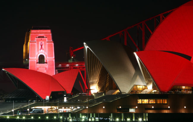The Sydney Opera House in Australia, where the government began subsidising PrEP in 2018.