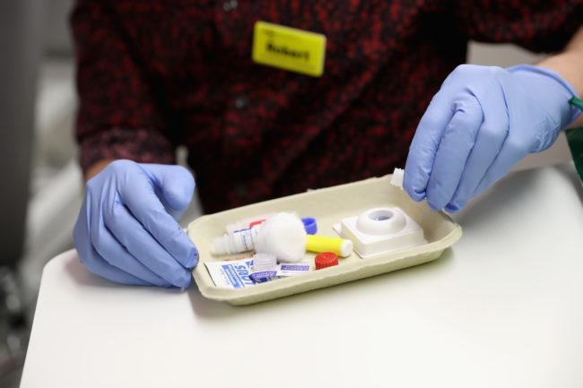 HIV testing kit 