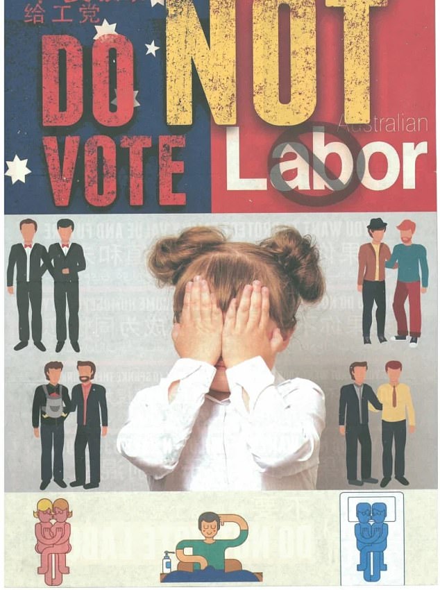 Homophobic flyers appear ahead of Sydney election.