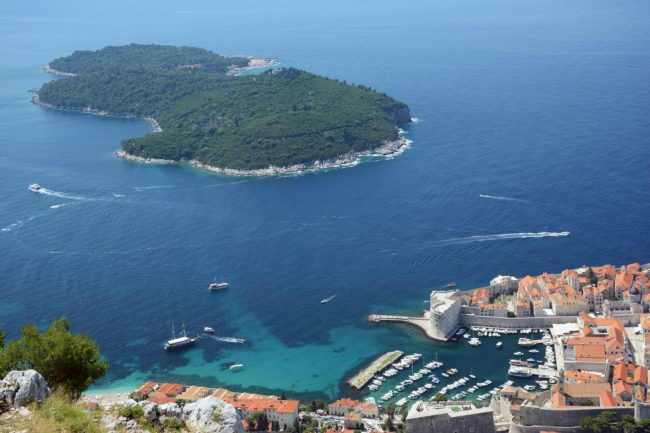 Gay nude beaches: Dubrovnik Island Lokrum Croatia