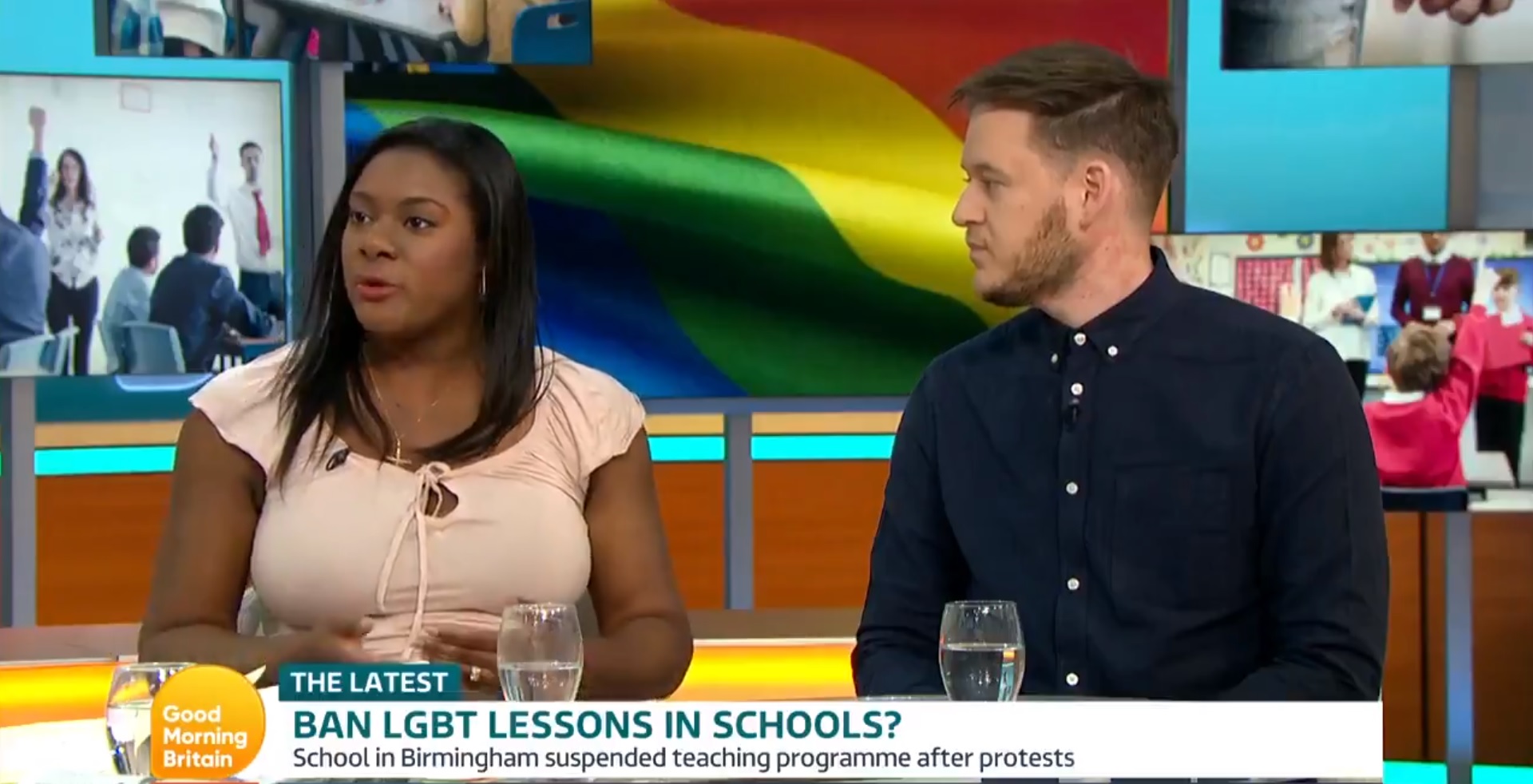 Izzy Montague appeared on Good Morning Britain