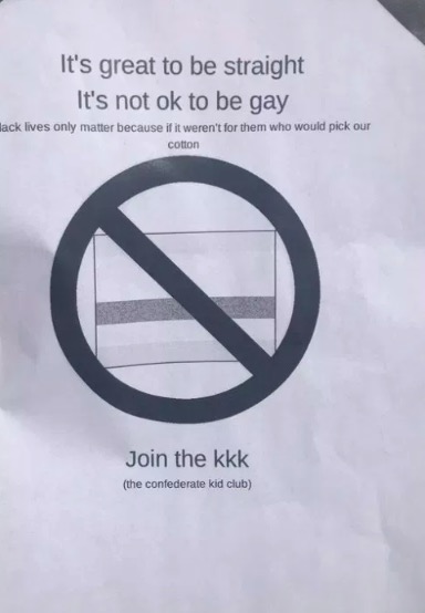 Wyoming homophobic flyers