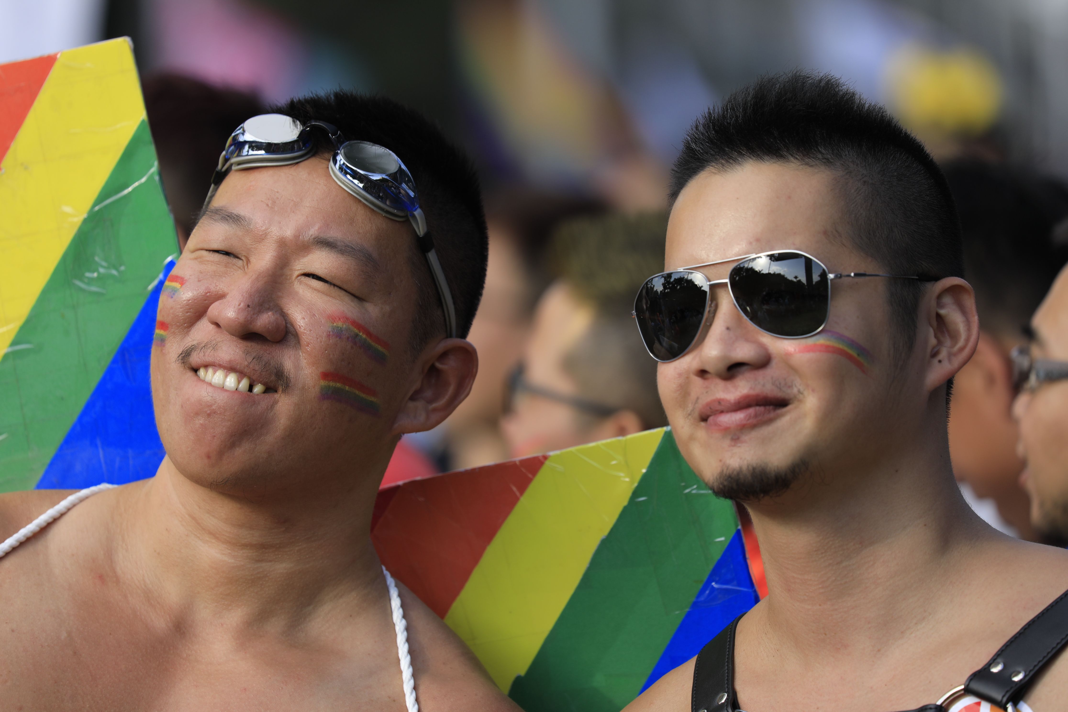 Over 150 people will be married on the first day of gay marriage being legal in Taiwan. 