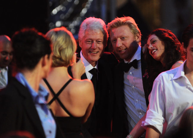 Former US President Bill Clinton at Life Ball Vienna 2010