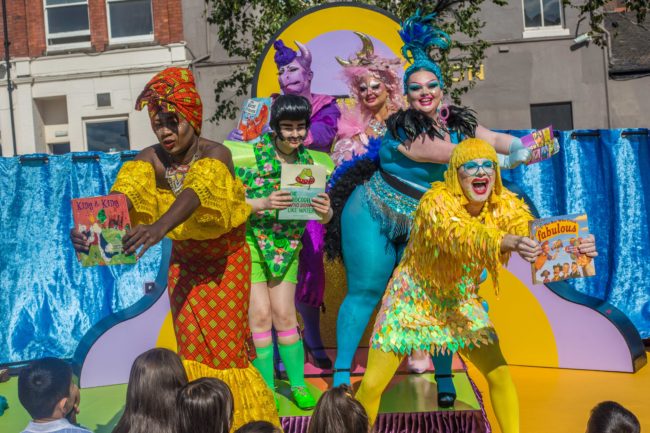 The drag show for kids is a celebration of diversity and inclusivity (Emwa Jones)