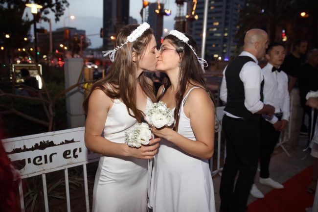 Mass Same Sex Wedding Held In Israel To Campaign For Marriage Equality