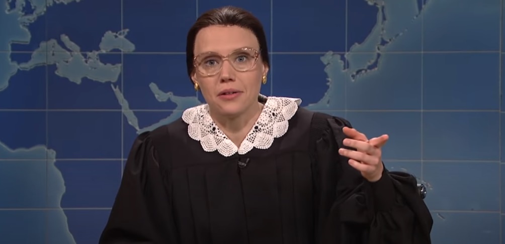Kate McKinnon had played Ruth Bader Ginsburg on Saturday Night Live for years